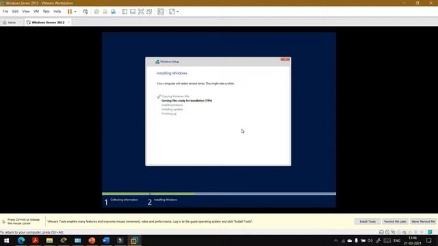 Practical-4-Windows server 2012 r2 installation|computer network|gtu diploma смотреть онлайн