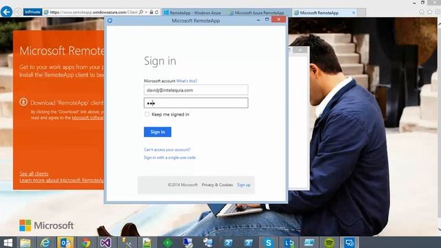 My first Azure RemoteApp experience смотреть онлайн