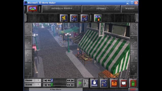 Microsoft 3D Movie Maker Music - Mystery Evil Theme смотреть онлайн