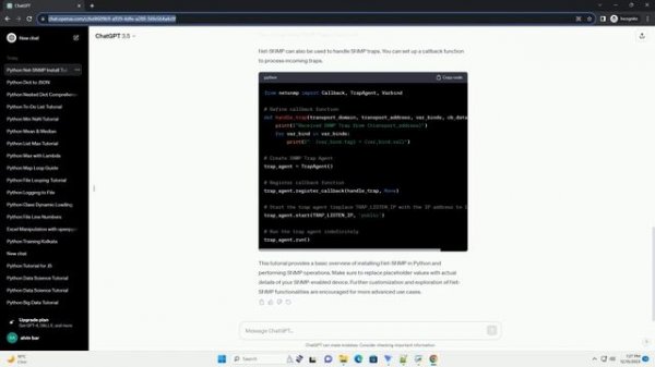 python net snmp install