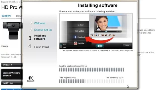 How To Install Logitech C920 HD Webcam on Windows смотреть онлайн