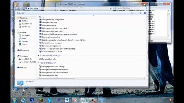 Windows 7 Tips & Tricks - Enabling God Mode смотреть онлайн