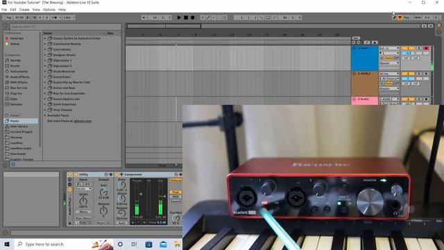 How to use the Scarlett Focusrite Audio Interface on MacBook Pro (M1) for Ableton Live? смотреть онлайн