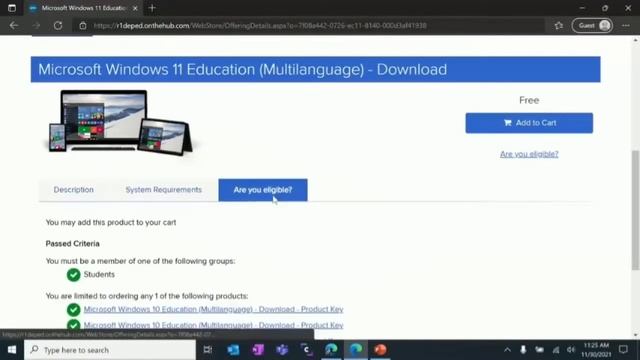 FREE WINDOWS 11 FOR DEPED LEARNERS USING THEIR DEPED MICROSOFT ACCOUNTS смотреть онлайн