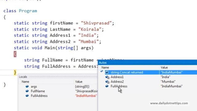 Tip 4 :- Visual studio Autos Windows смотреть онлайн