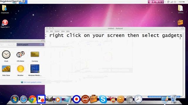 Tutorial for How to get the facebook app/gadget for windows 7 смотреть онлайн