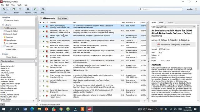How To Use Mendeley Desktop Software 2022 | MS Word Plugin | Reference Manager