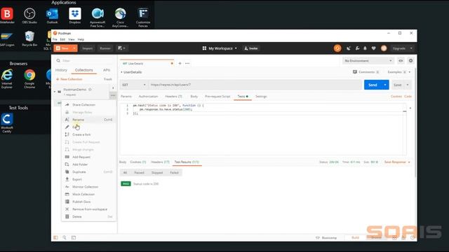 Integrating Postman with Worksoft Certify - API Testing [Demo] смотреть онлайн