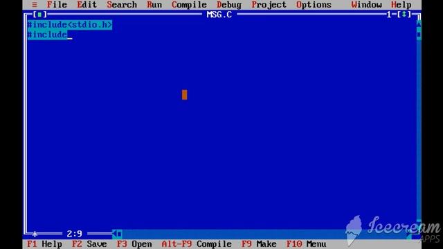 Turbo C++ || C language || Display Message || CODE RED смотреть онлайн