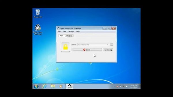 Open Connect in Windows