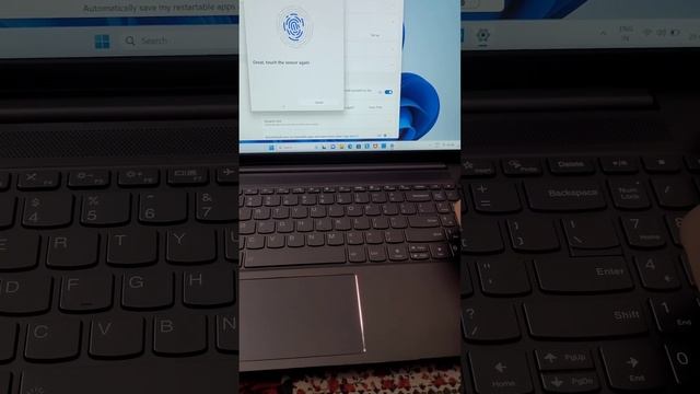 How to set up fingerprint sensor in windows 11 | Lenovo IdeaPad slim 5i laptop смотреть онлайн