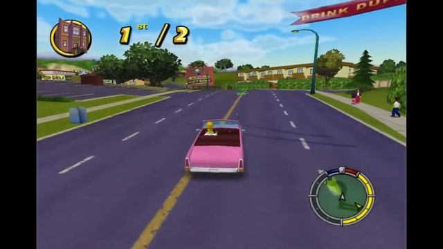 HOMER | The Simpsons: Hit & Run | 01 смотреть онлайн