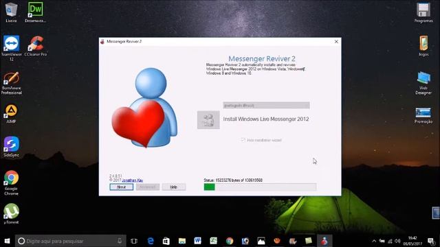 Tutorial como instalar MSN Messenger no Windows (atualizado 2017) Download arquivo na descrição!!! смотреть онлайн