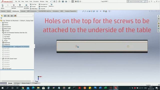 Budget Gaming desk under 70 US dollars | SolidWorks simulation смотреть онлайн