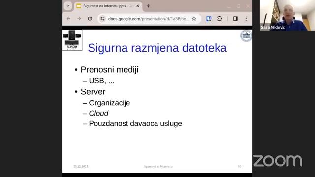 "Živjeti sa oštećenjem vida", sesija 70. Sigurnost na internetu смотреть онлайн
