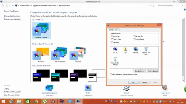 ตั้งค่าโช icon windows 8.1 смотреть онлайн