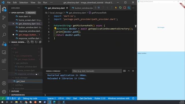 Flutter Desktop and Windows Files - 5/8 смотреть онлайн