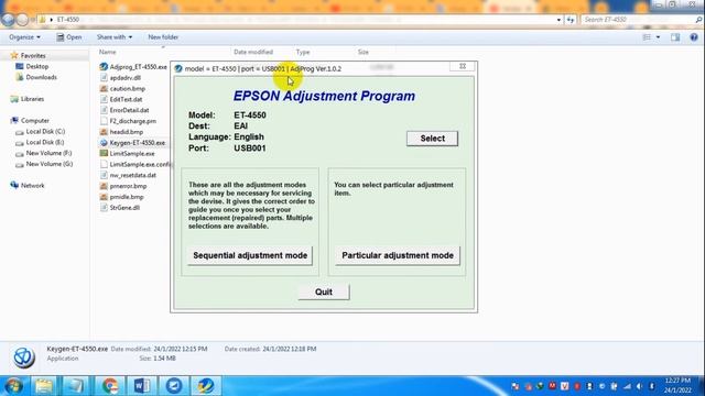 Reset Epson ET-4550 Resetter Adjustment Program free Download, resetter ET 4550 EAI 1.0.2 ADJPROG смотреть онлайн