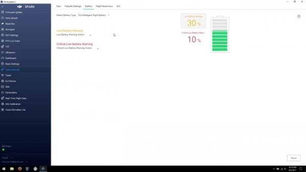 DJI Assistant 2 v1.1.2 - Enable Dev Tools