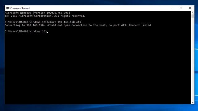 How to Use the Telnet Command to Check the MPA Connection смотреть онлайн