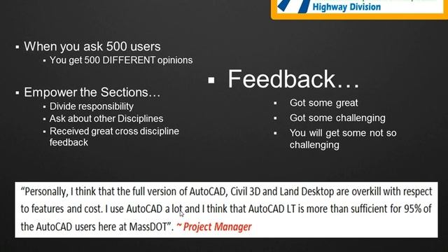Webinar: Oh What a Strange Trip it's Been: Implementing AutoCAD Civil 3D at MassDOT смотреть онлайн
