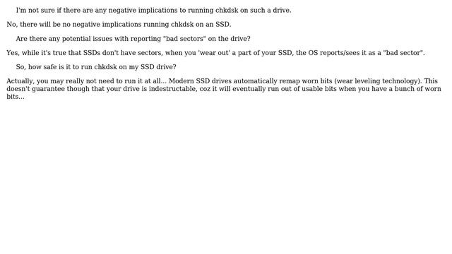 How safe is it to run CHKDSK on an SSD? (7 Solutions!!) смотреть онлайн