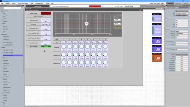 Auto Feedback Suppression Module