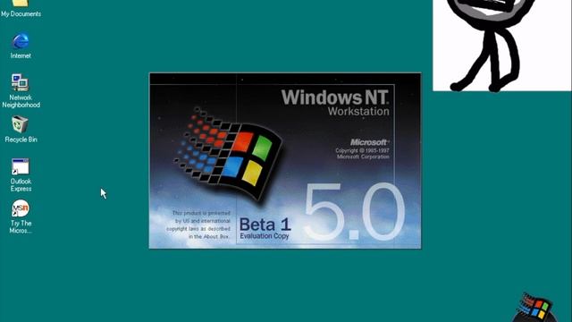 Microsoft Windows NT 5.0 startup be like: смотреть онлайн