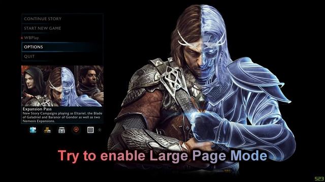 How to enable Large Page Mode to improve performance | Shadow of War смотреть онлайн