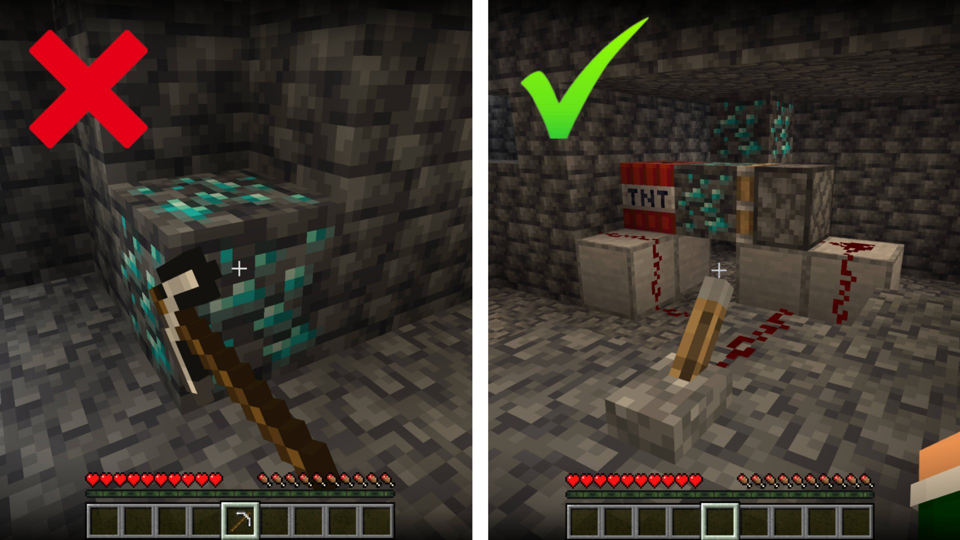 7 ЛУЧШИХ ЛАЙФХАКОВ В МАЙНКРАФТ ПЕ 1.21.31