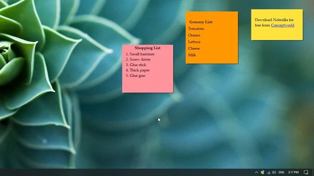 Windows: Creating numbered/bulleted lists inside sticky notes using Notezilla смотреть онлайн
