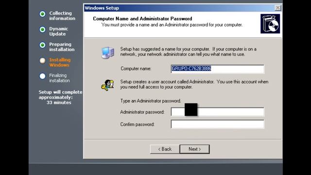 Como instalar Windows Server 2003 смотреть онлайн