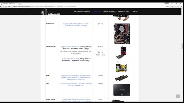 Budget Gaming PC Builds for any Gamer for September 2016 смотреть онлайн