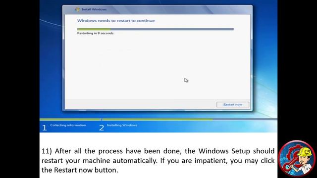 Windows 7 Installation Guide смотреть онлайн