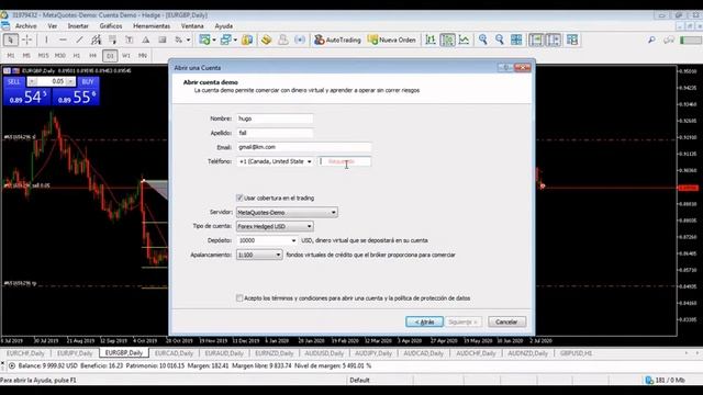 COMO ABRIR una CUENTA DEMO en METATRADER 5 [Cuenta demo Metatrader] TUTORIAL METATRADER 5 ESPAÑOL смотреть онлайн
