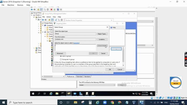 How to deploy printer to specific users in AD using Group Policy смотреть онлайн