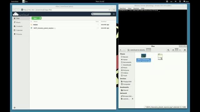 A Dummy Example of OwnCloud Sync with Gnome Files смотреть онлайн