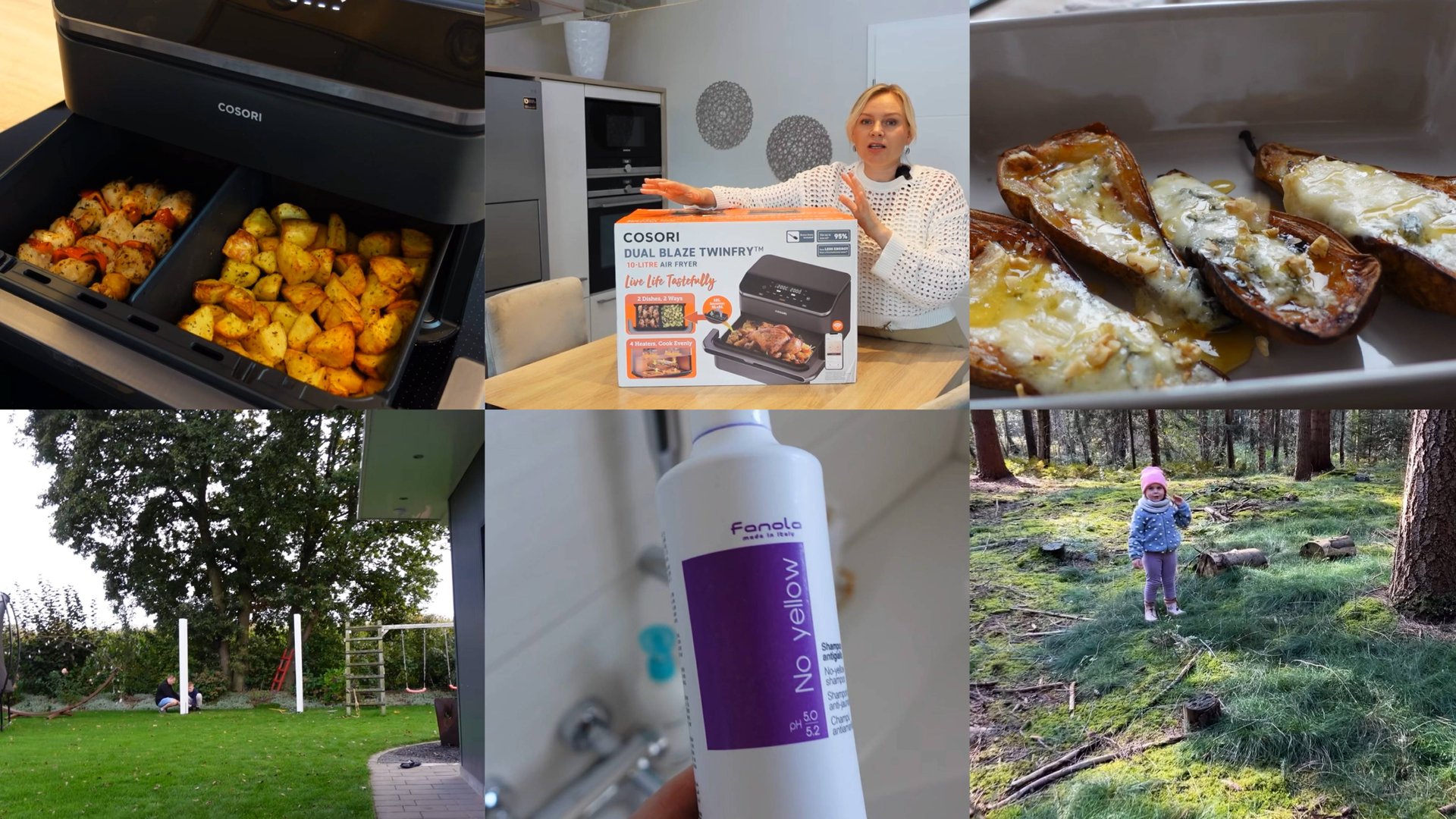 VLOG🇩🇪:✅АЭРОГРИЛЬ Cosori Dual Blaze TwinFry 10L/ каким шампунем пользуюсь/ в лес за 🍄🟫 смотреть онлайн