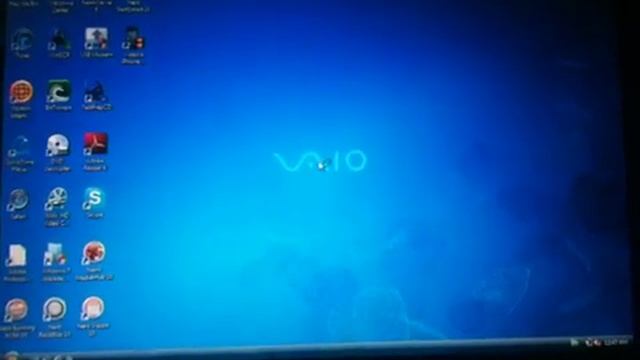 Windows Vista booting on Vaio! смотреть онлайн