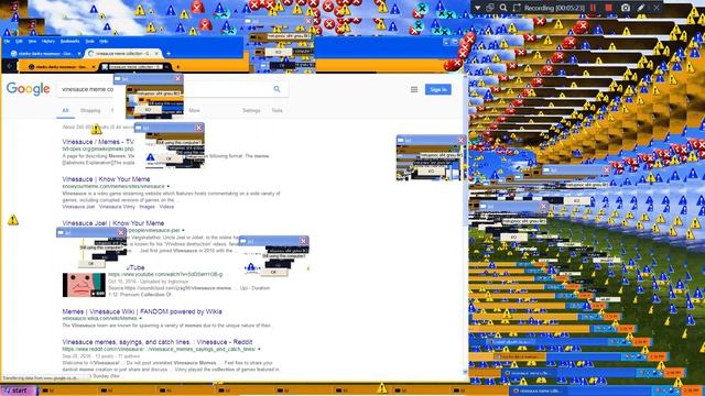 Trojan.Win32.MEMZ (flashing lights warning) смотреть онлайн