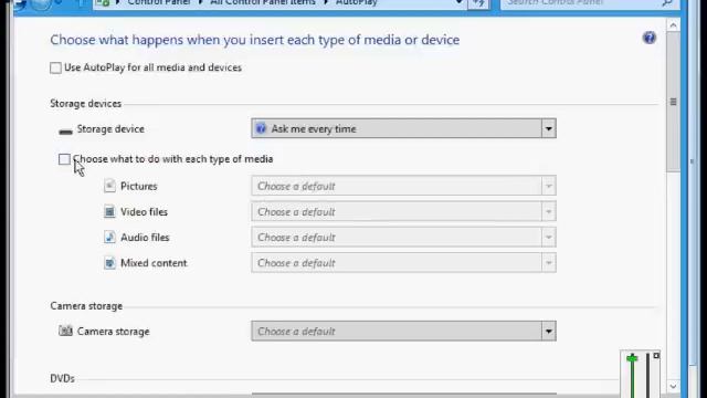 How to change Autoplay settings in Microsoft Windows 8 смотреть онлайн
