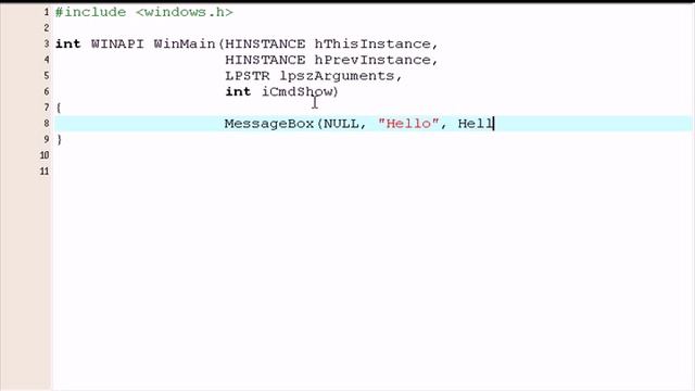 C++ WinAPI Console application смотреть онлайн