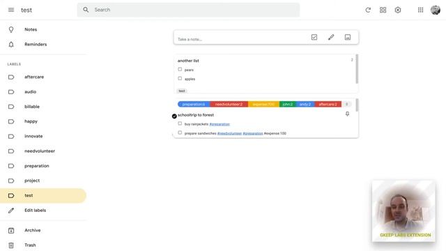 Google Keep Lab - add & brew powerfeatures смотреть онлайн