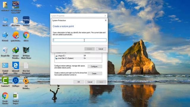 طريقه عمل نقطة استعادة للنظام ويندوز create a restore point windows 10 смотреть онлайн