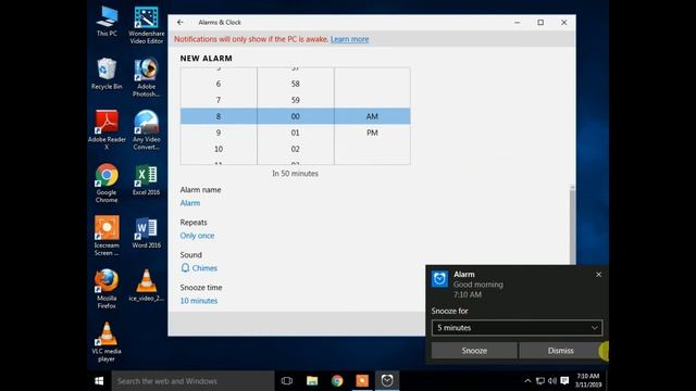 How to use Alarm in Windows 10 in Hindi смотреть онлайн