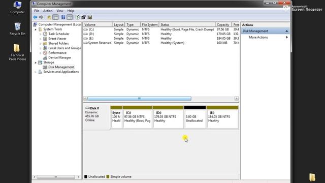 How to Create Partition of Unused or Remaining Disk Space in Windows | Technical Peers смотреть онлайн