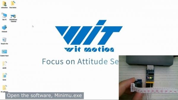 WT901BLE 5 0 Use Instructions with PC