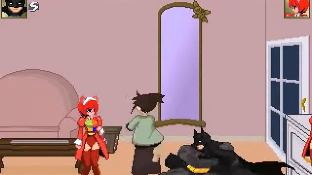 M.U.G.E.N. Random Battle - Batman vs Windows 2000 смотреть онлайн