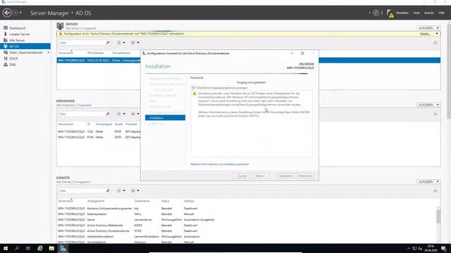 WINDOWS SERVER IN 32 MINUTEN LERNEN [Full-HD] [GER] Windows Server Crashkurs смотреть онлайн