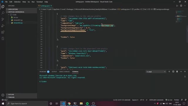 Windows Terminal Customization Tutorial смотреть онлайн